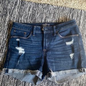Abercrombie jean shorts